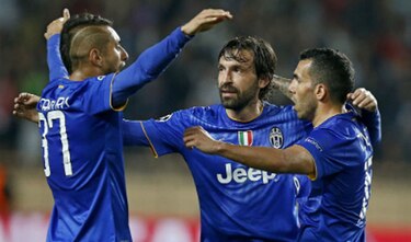Juventus avanza con empate sin goles en Mónaco
