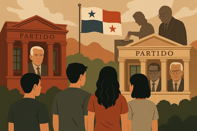 La juventud vota, pero no manda: los partidos panameños frenan la renovación política