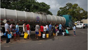Se reactiva el servicio de agua en Panamá Oeste