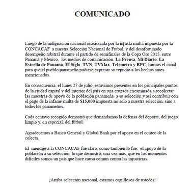 Fútbol con dignidad cumple objetivo; jugadores donarán los 15 mil dólares a Fanlyc