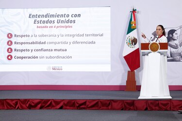 Claudia Sheinbaum no ve riesgo de ‘invasión’ a México y descarta llamada a Donald Trump