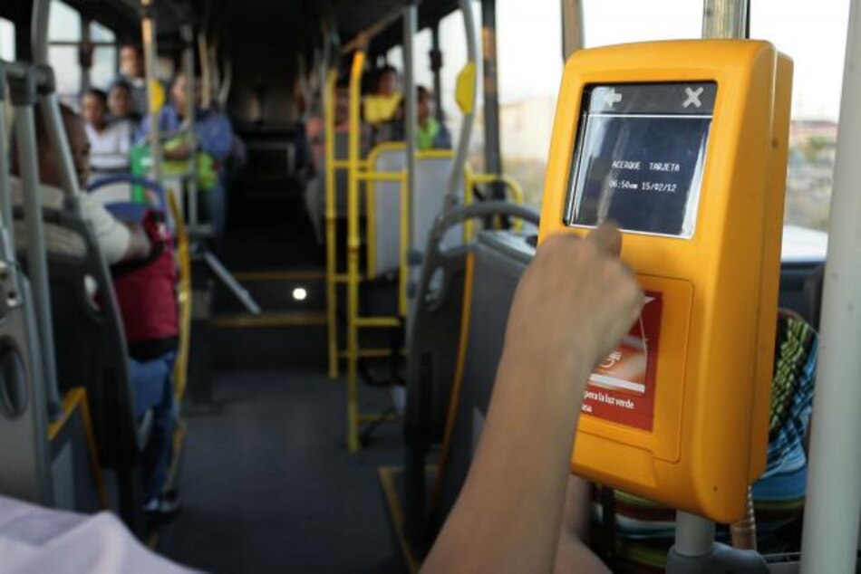 Se inicia proceso de activación de las tarjetas estudiantiles con descuento para el transporte público