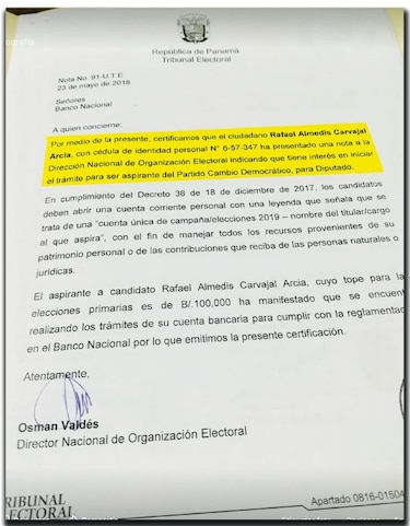Procurador nombró a fiscal abiertamente martinellista