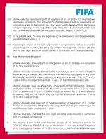 FIFA declara culpable Alvarado por corrupción