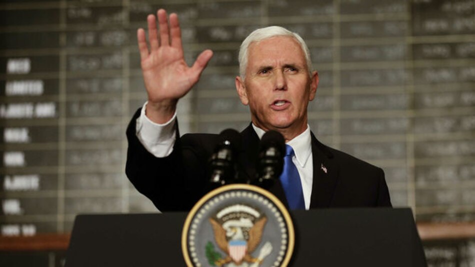 Vicepresidente Mike Pence acortará visita a Panamá