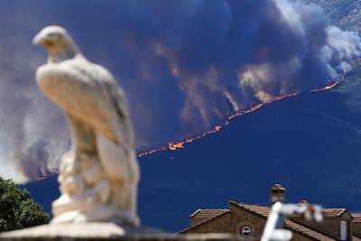 Más de 88,500 afectados en el centro de España por dos grandes incendios