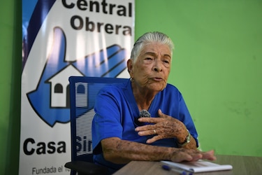 ‘Yo le pido a los que están cerrando las calles que abran’, Julia Suira, dirigente sindical 