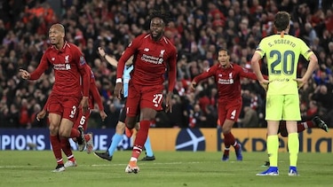 Liverpool remonta al Barcelona y se mete en la final de la Champions