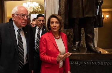 Pelosi dice que no habrá dinero para muro fronterizo