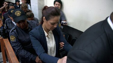 La exvicepresidenta Roxana Baldetti regresa a la cárcel tras hospitalización