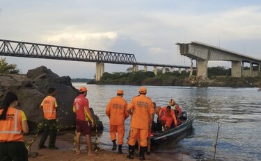 El derrumbe del puente Kubitscheck deja ya una decena de muertos en el norte de Brasil