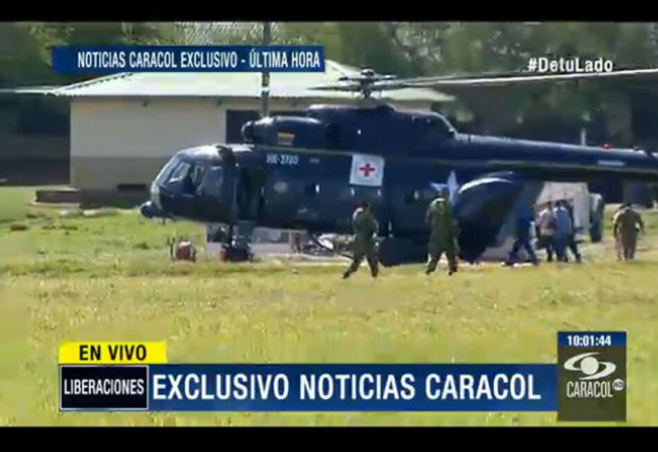 FARC libera a dos soldados secuestrados en Colombia