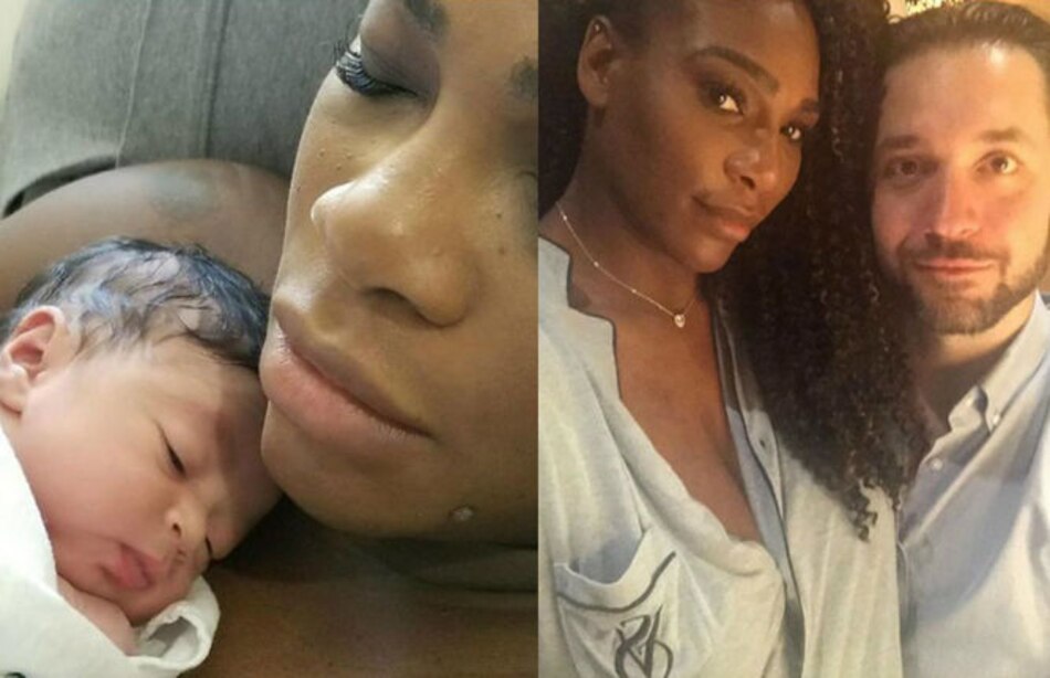 Serena Williams presenta a su hija: 'Hubo muchas complicaciones'