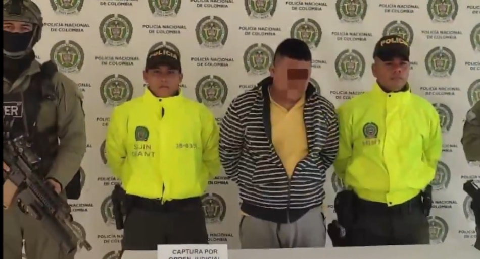Capturan en Colombia a un hombre de confianza de uno de los jefes del Clan del Golfo