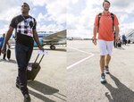 Peloteros cubanos regresan a la isla