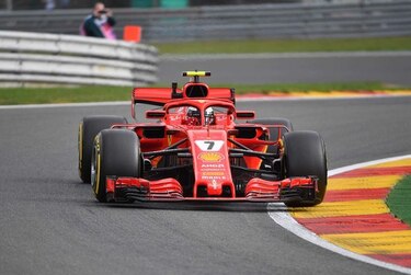 Raikkonen y Vettel dominan las prácticas en Bélgica