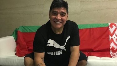 Maradona será presidente del Dinamo de Brest de Bielorrusia