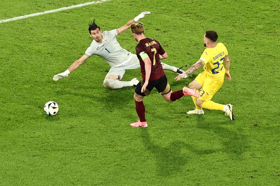 Bélgica se reivindica con un triunfo ante Rumanía