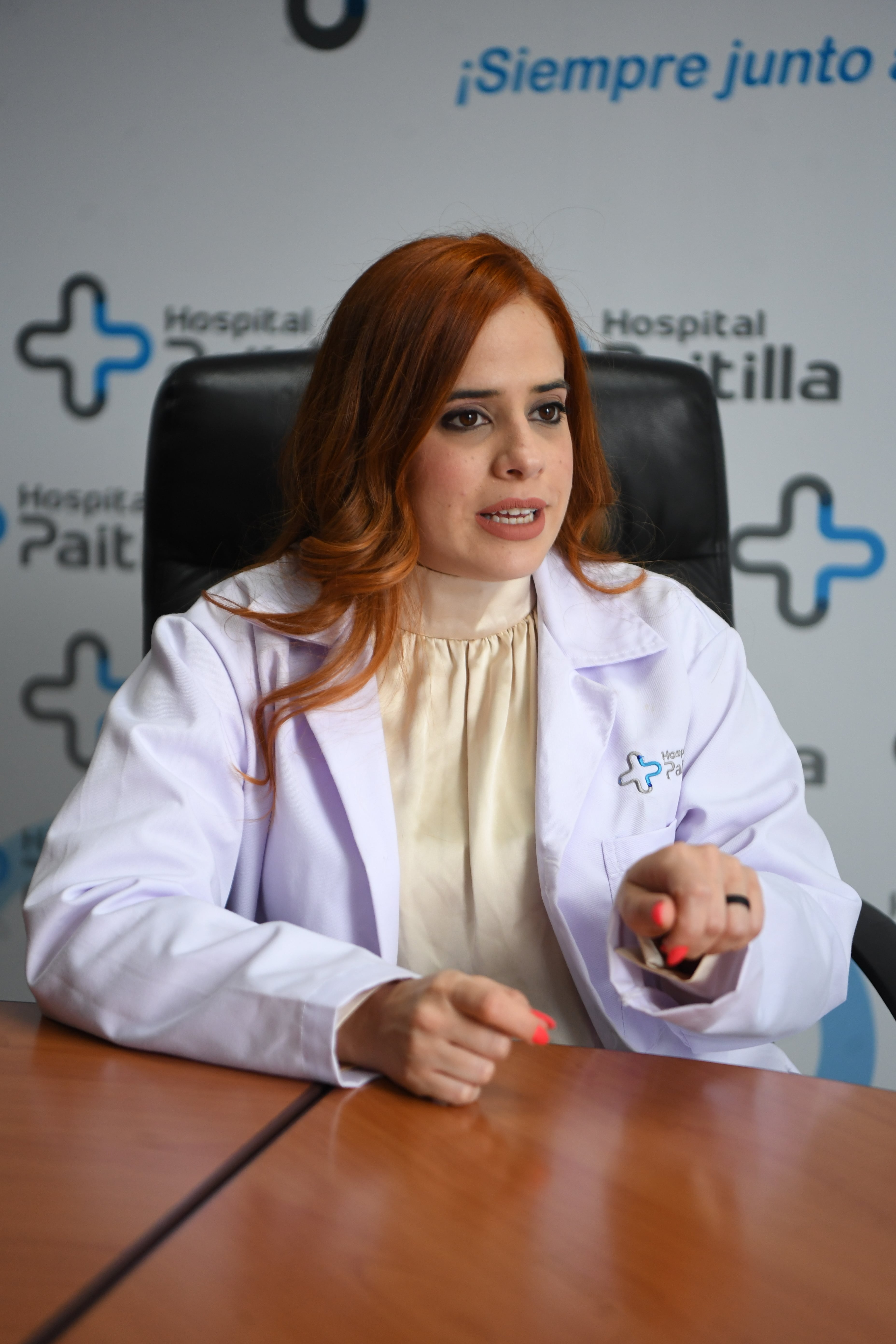 Entrevista a la doctora Gretel Palacios Ginecóloga Obstetra en el Hospital Paitilla. LP Elysée Fernández