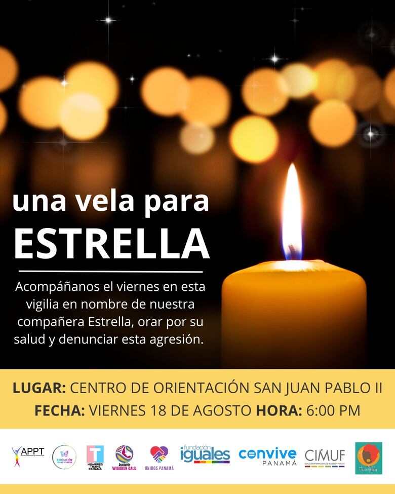 Estrella, la mujer trans golpeada en la vía Israel, se encuentra grave