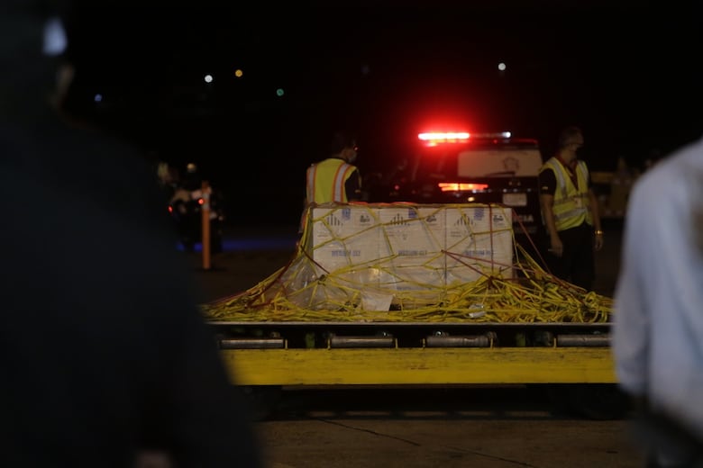 Finalmente: llegó a Panamá el primer lote de las vacunas contra la Covid-19