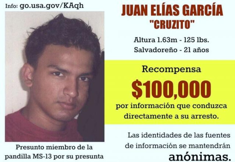 Nicaragua captura a salvadoreño, uno de los más buscados por el FBI