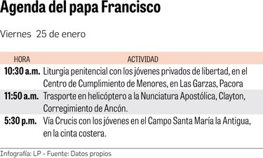 Francisco inspira a los peregrinos