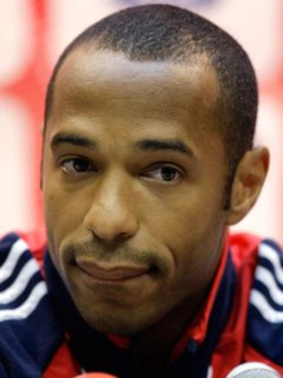 Thierry Henry debutará durante '60 minutos' con los Red Bulls