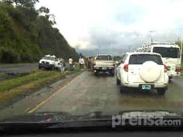 Choque causa 'tranque' en la autopista Arraiján-La Chorrera