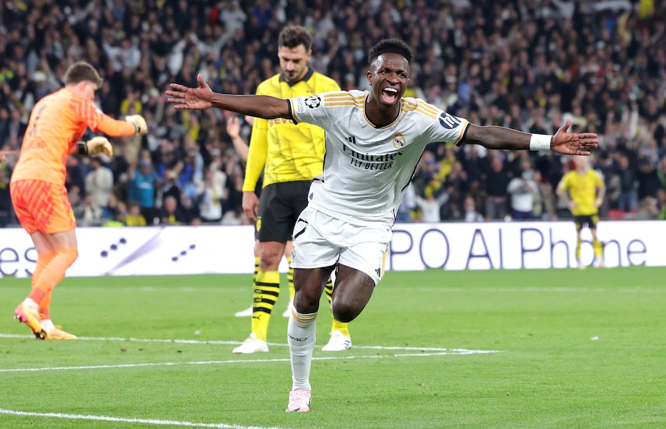 Vinícius Jr, es escogido mejor jugador de la Champions League 2023-2024