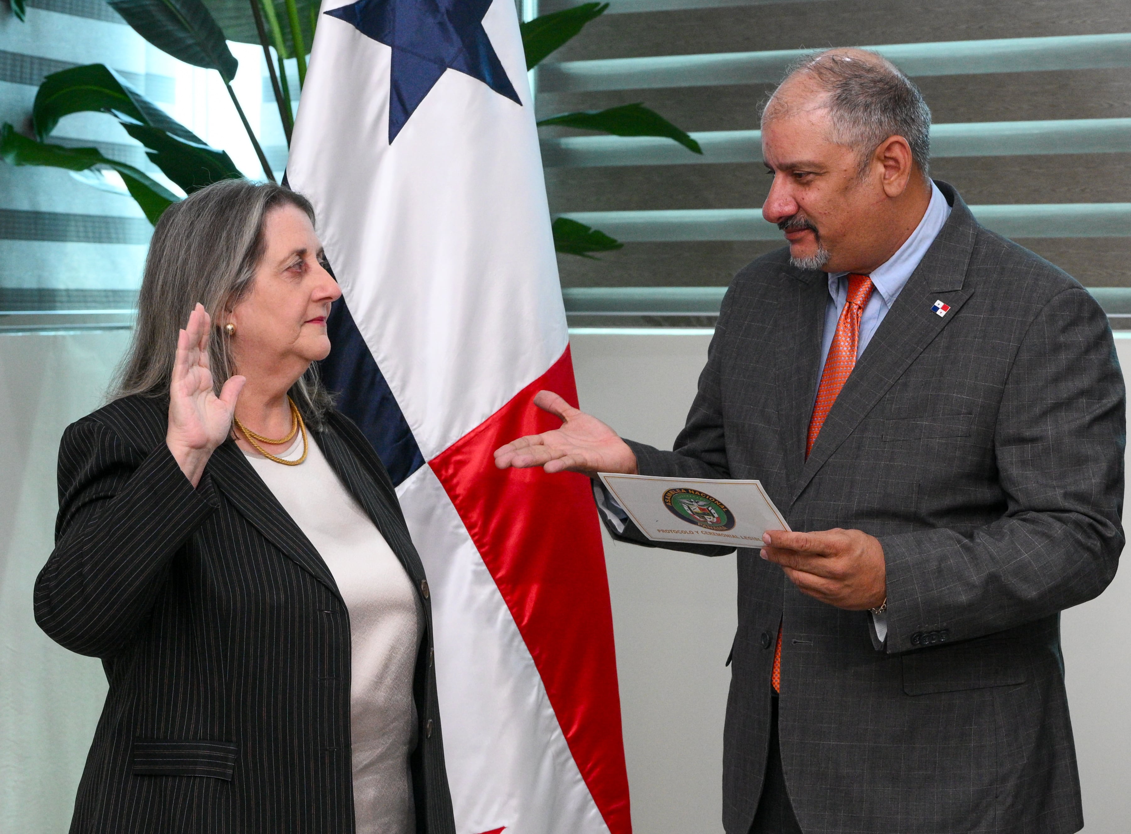 Ángela Russo se juramenta como defensora del Pueblo en la Asamblea Nacional
