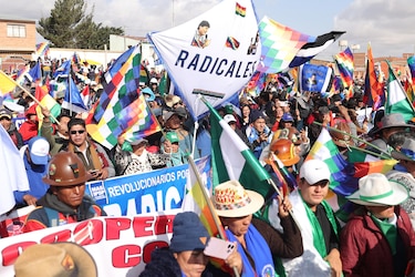 Luis Arce llama a Evo Morales a dialogar y dice que no le dará el gusto de ‘una guerra civil’