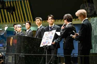 BTS ante la ONU aboga por soluciones para el planeta