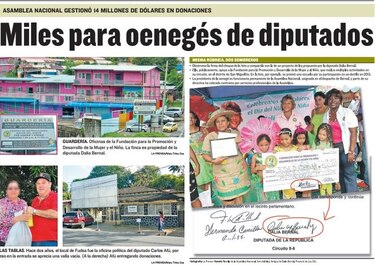 Investigación de 'La Prensa' sobre donaciones legislativas es nominada en los Premios Gabo