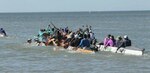 Remando en las aguas de Veracruz
