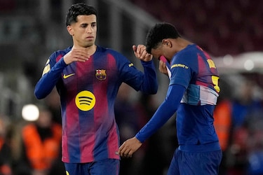 Balde estará un mes de baja y el Barça no precisa el tiempo de ausencia de Kounde