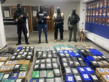 Panamá decomisa 988 paquetes de presunta cocaína con destino a Bélgica