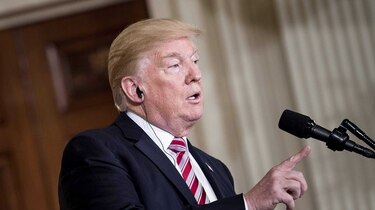 Trump dice que opción militar contra Corea del Norte ‘no es inevitable’