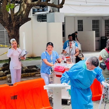 Tres heridos trasladados desde Azuero y 66 pacientes evacuados: el impacto del sismo en el Santo Tomás