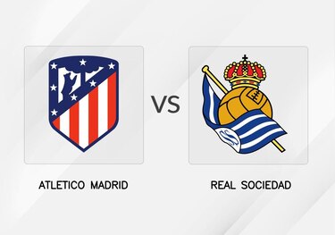 Real Sociedad se mide con Atlético de Madrid de local