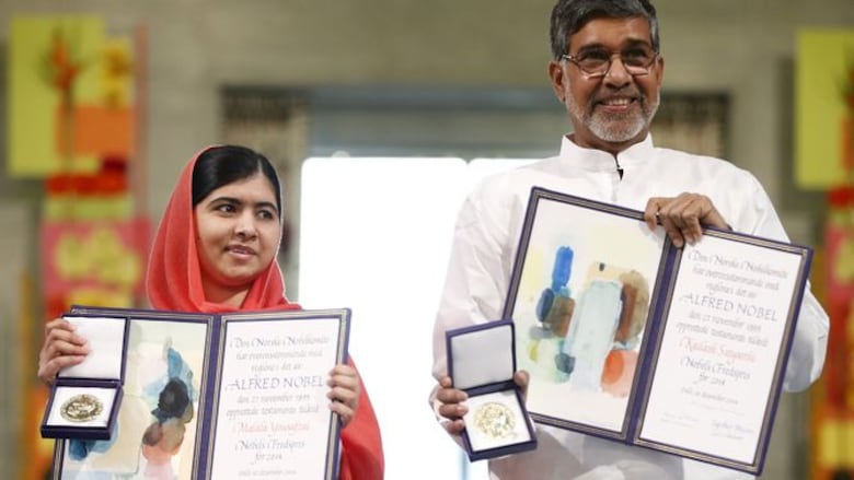 Malala y Satyarthi recibieron el Premio Nobel de la Paz en Oslo