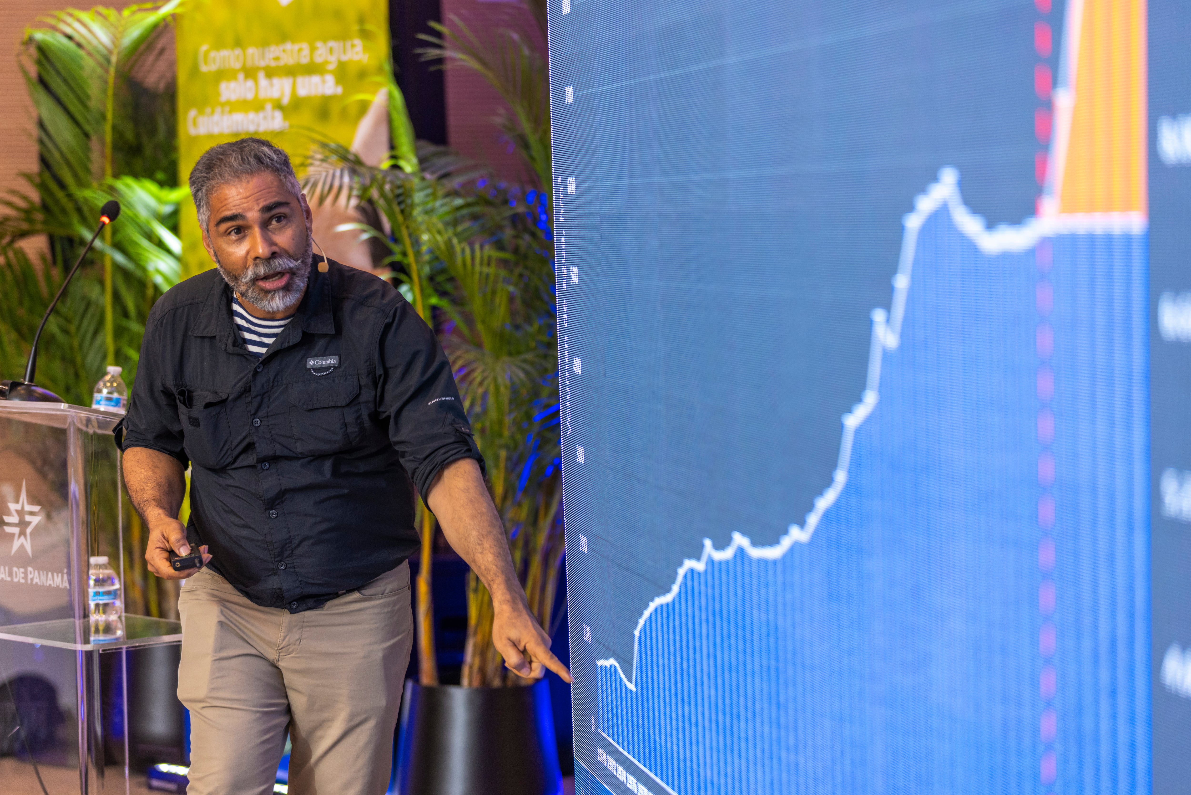 Ayax Murillo Burgos, gerente de Hidrología del Canal de Panamá.