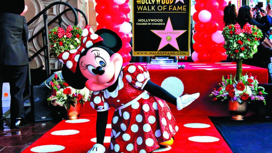Minnie tiene su estrella en el paseo de la fama
