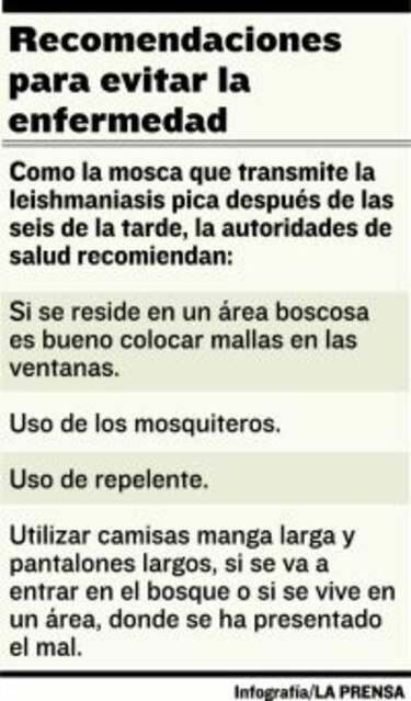 Leishmaniasis, dentro del rango normal