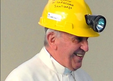 La lección de Francisco sobre trabajo y minería