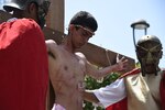 Feligreses reviven la pasión de Cristo este Viernes Santo