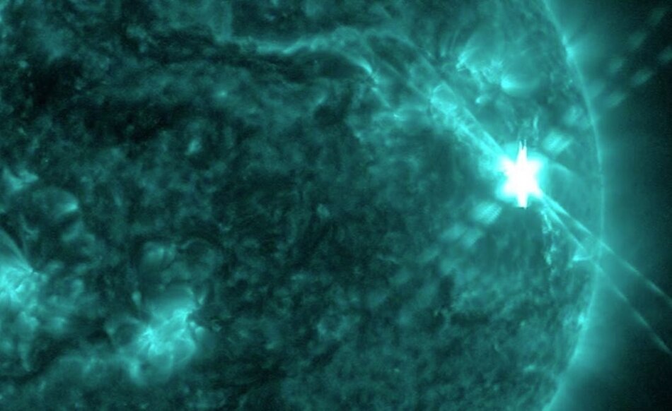 El Sol libera la llamarada más fuerte desde 2017