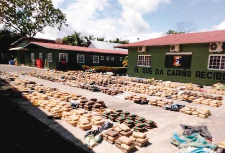 En seis meses se han decomisado 63 toneladas de drogas