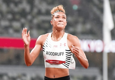 Gianna Woodruff y Alonso Edward prometen estar para el mundial de atletismo