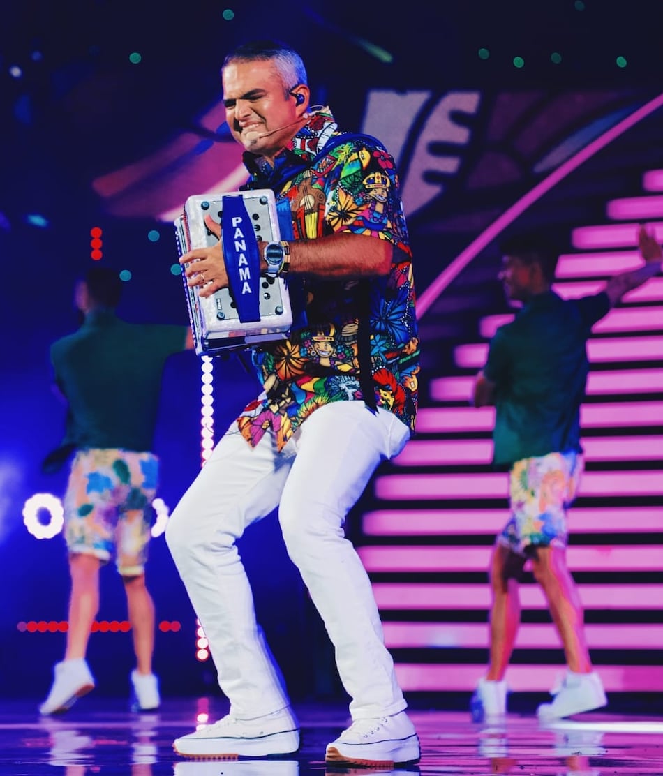 Jhonathan Chávez celebra el apoyo de Panamá en Viña del Mar 2024